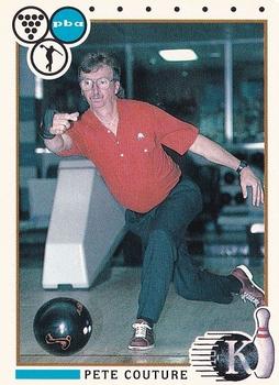 1990 Collect-A-Card Kingpins #74 Pete Couture Front